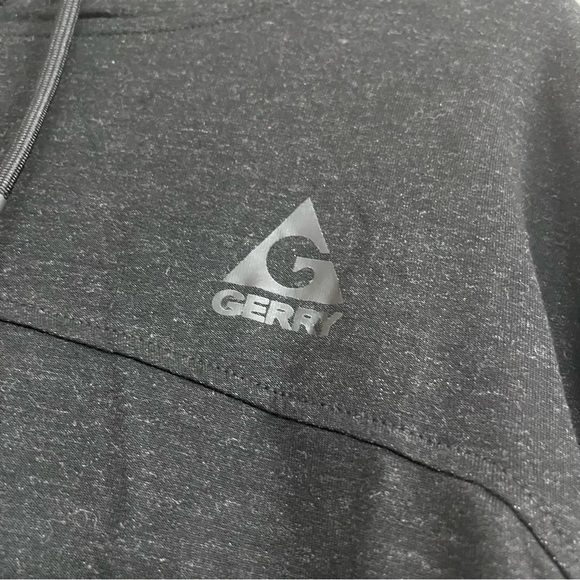 Gerry men’s lightweight hoodie sweatshirt black large - Picture 2 of 4